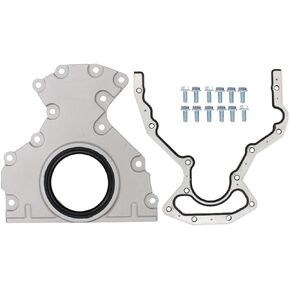 NewYall Crankshaft Rear Main Seal Cover Gasket Kit for Corvette Camaro Silverado Suburban Tahoe Express Escalade Sierra Savana 1999-2014 635-518 BS40640 12633579 12639250