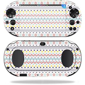 MightySkins Skin Compatible with Sony PS Vita (Wi-Fi 2nd Gen) wrap Cover Sticker Skins Aztec Line