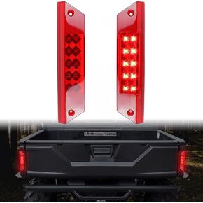 LED Tail Lights for Ranger 700, Red Rear Taillights Lamps Brake Stop Tail Lights Lamps Kit for Polaris Ranger 700 800 900 2012-2016 Accessories, Replace #2411099 (2PCS)