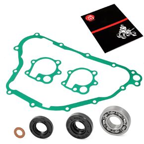 Water Pump Rebuild Kit Gaskets Seals BEARING Compatible with Honda CR250 CR250R 2002-2007