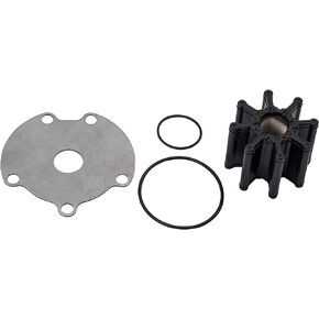 59362T6 Sea Water Pump Impeller Kit Replacement for Mercury MerCruiser Bravo 1 2 3 Inboard Engine 4.3L 5.0L 5.7L 7.4L V8 Sterndrive with One-Piece Pump Body 47-59362T1 59362Q01 Sierra 18-3087