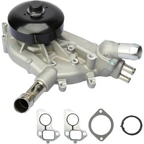 IRONTEK 19195104 Engine Water Pump Fit for GMC 05-06 Envoy, for Cadillac 02-06 Escalade, for Chevrolet (06 Trailblazer/ 99-06 Silverado 1500)# 12445113 19256261