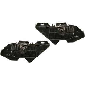 For Toyota Corolla Bumper Bracket 2009 2010 2011 2012 2013 Inner Driver and Passenger Side Pair/Set | Rear | Cover Support | TO1166117 + TO1167117 | 5215802010 + 5215702020
