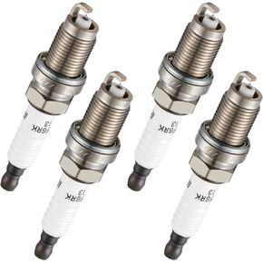 BDFHYK Iridium Spark Plugs 6774 Compatible with 2007-2014 Honda Fit 1.5L 2003-2007 Honda Accord 2.4L L4 Replacement for IZFR6K-13 Set of 4