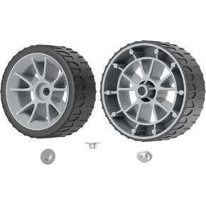 3.5 Inch Replacement Cooler Wheels for Igloo Cooler Rollers Parts, Fits Igloo 28 QT and 52 QT Coolers, Igloo High Strength Cooler Silent Wheels Kit - 2 Pack