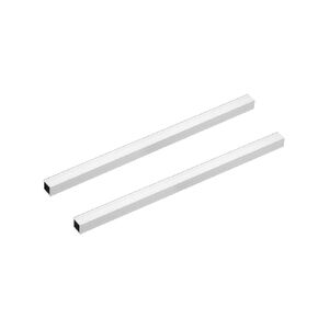 uxcell 6063 Aluminum Square Tube, 15mmx15mmx1mm Wall Thickness 200mm Length Seamless Straight Pipe Tubing 2 Pcs