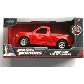 Fast & Furious Jada Brian's Ford SVT Lightning [Red] 1/32 Scale Die Cast Truck