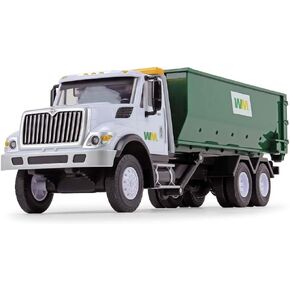 First Gear 1/24 Scale WM Plastic Toy International WorkStar with Roll-Off Container inducing Lights & Sounds (#70-0580C)