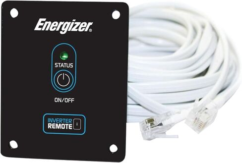 Energizer Remote for Power Inverter Series, mountable and Compatible with EN900, EN1100, EN1500, EN2000, EN3000, EN4000 in Saudi Arabia
