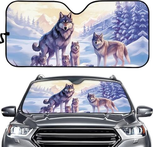 Deer Camo Hunting Forest Auto Sun Shades for Windshield Foldable SUV Truck RV Van Car Sunshade Front Window Sunshield for Women Men Blocks UV Rays Sun Visor Protector in Saudi Arabia