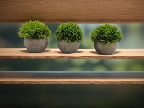 Small Fake Plants, Artificial Flower Interior, Office, Bathroom, Kitchen, Tabletop Decoration,Three 11 Inch Small Plants Can Decorate Your Small Home as Desk Decorations in Saudi Arabia