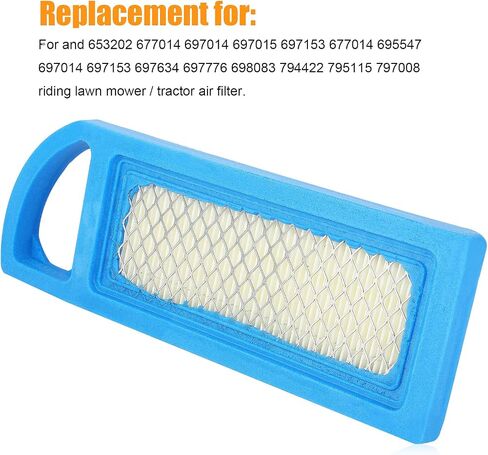 2Pcs Filter Compatible with GY20573 M147489 M149171 102 105 115 L100 L105 L107 L108 LA100 LA105 LA110 LA115 Z225 697153 698083 795115 5077H ENGINE_AIR_FILTER in Saudi Arabia