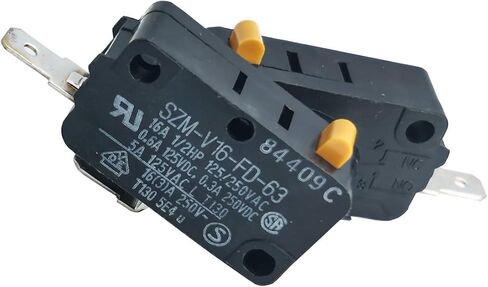 SZM-V16-FD-63 FD63 يناسب WB24X10076 WB24X10038 D3V-16G-3C25 28QBP0497 WB24X801 WB24X796 WB24X5228 WB24X796 SZM-V16-FA63 مفتاح صغير مفتوح عادة (2 قطعة) in Saudi Arabia