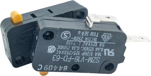 SZM-V16-FD-63 FD63 يناسب WB24X10076 WB24X10038 D3V-16G-3C25 28QBP0497 WB24X801 WB24X796 WB24X5228 WB24X796 SZM-V16-FA63 مفتاح صغير مفتوح عادة (2 قطعة) in Saudi Arabia