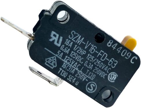 SZM-V16-FD-63 FD63 يناسب WB24X10076 WB24X10038 D3V-16G-3C25 28QBP0497 WB24X801 WB24X796 WB24X5228 WB24X796 SZM-V16-FA63 مفتاح صغير مفتوح عادة (2 قطعة) in Saudi Arabia
