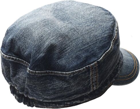 RaOn A71 New Women Washing Denim Vintage Style Army Cap Cadet Military Hat in Saudi Arabia