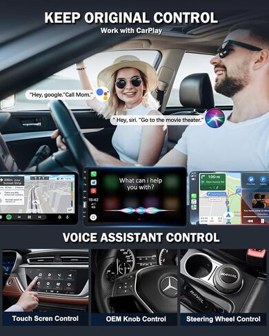 محول Carplay اللاسلكي Apple Carplay Wireless Adapte 2024 ترقية تحويل OEM سلكي إلى التوصيل والتشغيل اللاسلكي اتصال تلقائي سريع وسهل الاستخدام مناسب لسيارة Carplay السلكية في المصنع من 2015 وiPhone iOS 10+ in Kuwait
