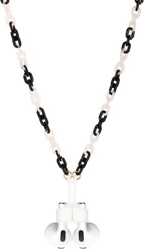 Female Magnetic Anti-Lost Strap Holder Chain Gold Eye Beads String Compatible With Airpods pro,1,2 3 in Saudi Arabia