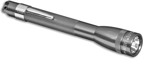 Maglite Mini LED Flashlight – Compact, Water-Resistant, Twist On/Off, 2-Cell AAA Battery-Powered – Black in Kuwait