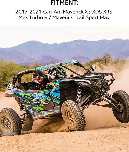 مجموعة إشارة الانعطاف A & UTV PRO X3 Fang Lights، الضوء الأبيض والأصفر الأمامي لملحقات Can-Am Maverick X3 XDS XRS Max Turbo R/Maverick Trail Sport Max، استبدال # OEM 715003673 in Kuwait