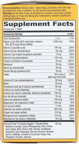 Natures Way Alive! Once Daily Womens, 60 CT in Saudi Arabia