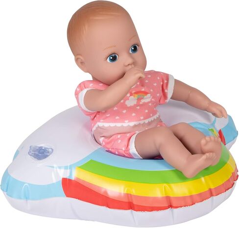 ADORA Splash Time Babies Collection, 8.5" Baby Doll with Sweet Baby Smell, Premium QuickDri Vinyl & Machine Washable, Includes Clothes & Accessories, Birthday Gift for Ages 3+ - Fresh Watermelon in Saudi Arabia