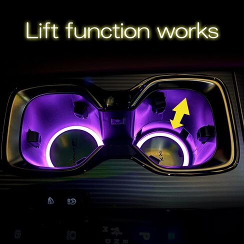 Cup Holder Illumination kit for Lexus RX Ambient Light Accessories rx350 rx350h rx450h rx500h (Fsport*2) in Saudi Arabia