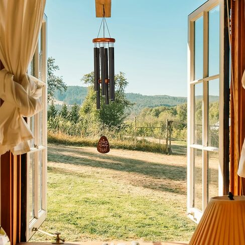 هدايا تذكارية لفقدان الحيوانات الأليفة، أجراس الرياح، هدية تعاطف الكلاب، هدايا فجيعة للكلاب في ذاكرة الكلاب والقطط والحيوانات الأليفة، أجراس الرياح السوداء لفقدان صديق فروي in Kuwait