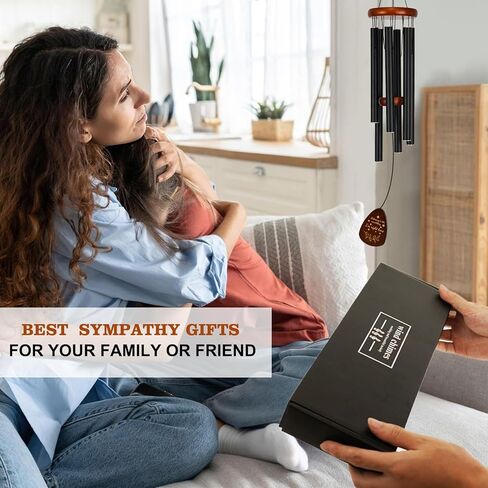 هدايا تذكارية لفقدان الحيوانات الأليفة، أجراس الرياح، هدية تعاطف الكلاب، هدايا فجيعة للكلاب في ذاكرة الكلاب والقطط والحيوانات الأليفة، أجراس الرياح السوداء لفقدان صديق فروي in Kuwait