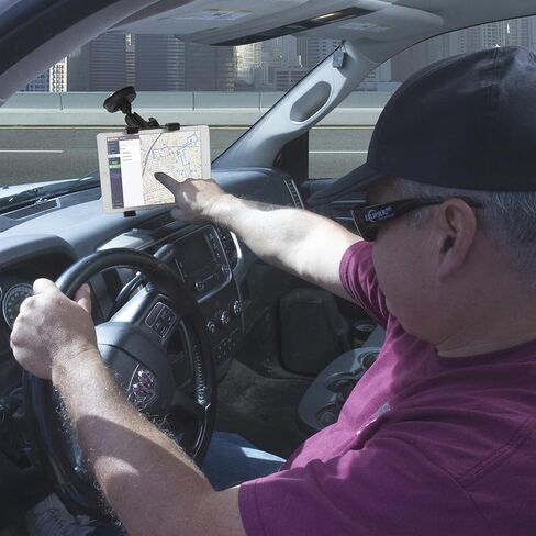 حامل iPad للسيارة، حامل سيارة 2 في 1، حامل للزجاج الأمامي أو لوحة أجهزة iPad للسيارة متوافق مع iPad Pro/Air/Mini وجميع الأجهزة اللوحية مقاس 7-12.9 بوصة in Kuwait