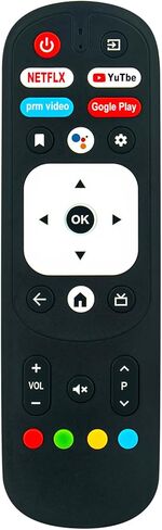 جهاز تحكم عن بعد صوتي بديل RM-C3287 متوافق مع تلفزيون JVC Smart Android in Saudi Arabia