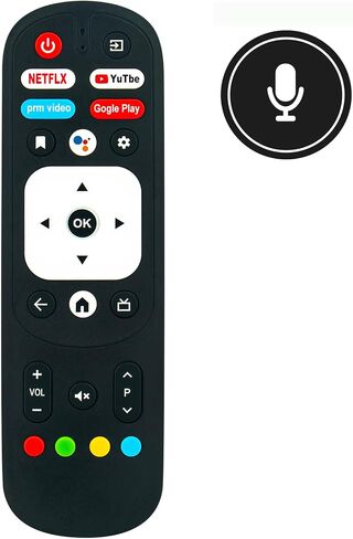 جهاز تحكم عن بعد صوتي بديل RM-C3287 متوافق مع تلفزيون JVC Smart Android in Saudi Arabia