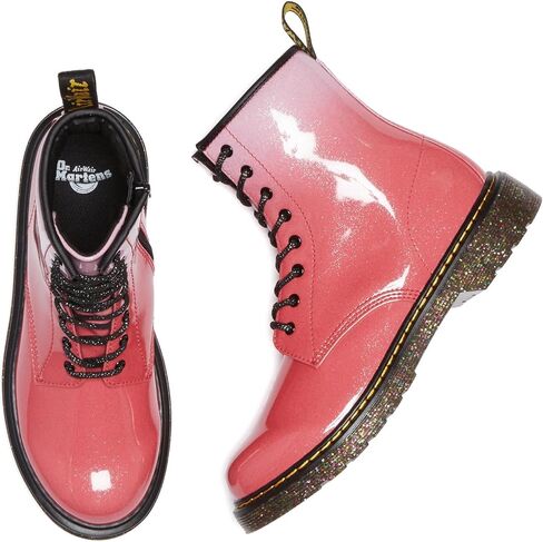 Martens Girl's 1460 (الطفل الكبير) وردي متدرج لامع 5 UK (الولايات المتحدة 6 طفل كبير) M in Saudi Arabia