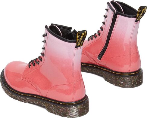 Martens Girl's 1460 (الطفل الكبير) وردي متدرج لامع 5 UK (الولايات المتحدة 6 طفل كبير) M in Saudi Arabia
