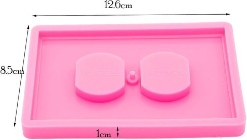 Super Glossy Light Switch Cover Silicone Mold Epoxy Resin Casting Mold for DIY Light Switch Plate Socket Panel Making Tools Switch Silicone Mould DIY Necklace Jewelry Pendant Craft in Saudi Arabia