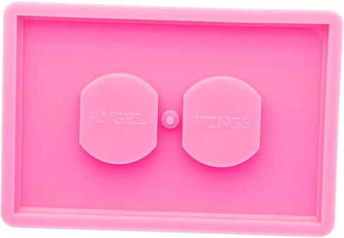 Super Glossy Light Switch Cover Silicone Mold Epoxy Resin Casting Mold for DIY Light Switch Plate Socket Panel Making Tools Switch Silicone Mould DIY Necklace Jewelry Pendant Craft in Saudi Arabia