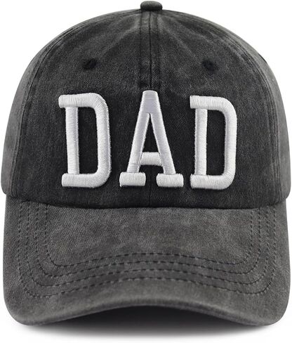 Mom and Dad Hats for Men Women, Funny Adjustable Cotton 3D Embroidered Mama Papa Baseball Cap in Saudi Arabia