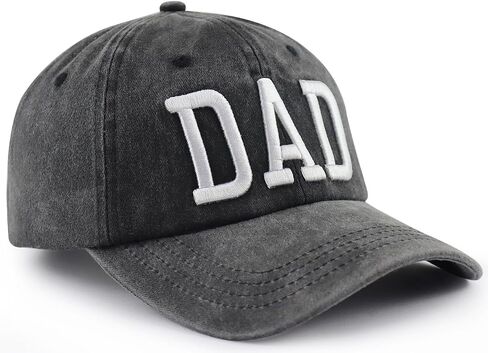 Mom and Dad Hats for Men Women, Funny Adjustable Cotton 3D Embroidered Mama Papa Baseball Cap in Saudi Arabia