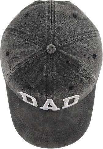 Mom and Dad Hats for Men Women, Funny Adjustable Cotton 3D Embroidered Mama Papa Baseball Cap in Saudi Arabia