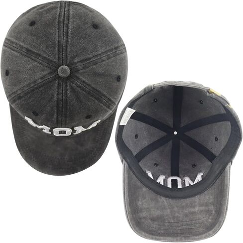Mom and Dad Hats for Men Women, Funny Adjustable Cotton 3D Embroidered Mama Papa Baseball Cap in Saudi Arabia
