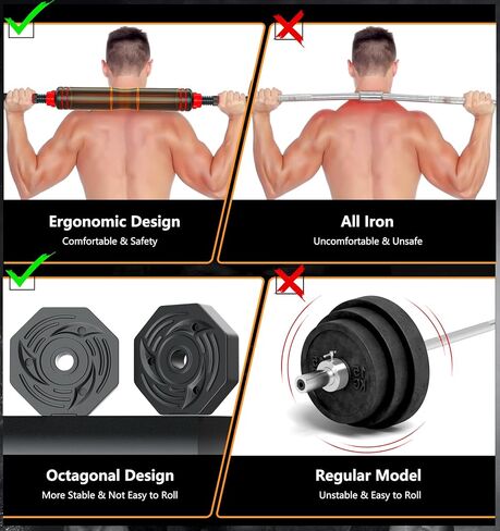 44LB Adjustable Dumbbells Set of 2, Weights Set Adjustable,Dumbbell Weights Sets with Connector for Women Man, Free Weights Barbell Fitness Equipment for Workout Strength Training in Saudi Arabia