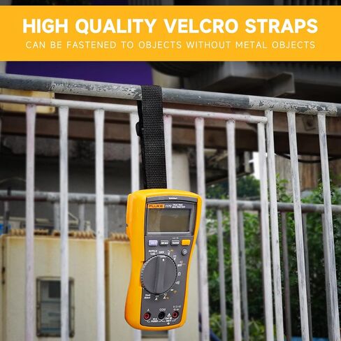 Magnet Hanging Strap for Replacement Fluke Multimeter, with Snap Adapter and Clip Strap, Durable Strong Magnet Hanging Loop Kit in Saudi Arabia