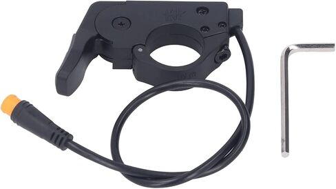 VBESTLIFE 12v to 72v Electric Scooter Thumb Throttle, Thumb Throttle Accelerator with Waterproof Connector for Electric Bike Modification in Saudi Arabia