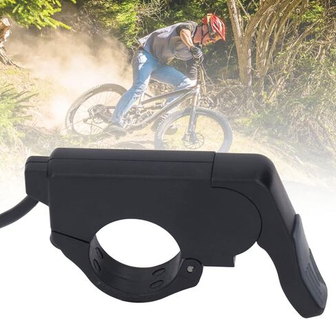 VBESTLIFE 12v to 72v Electric Scooter Thumb Throttle, Thumb Throttle Accelerator with Waterproof Connector for Electric Bike Modification in Saudi Arabia