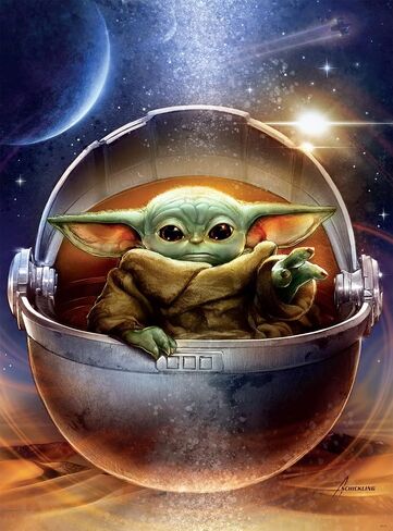 Buffalo Games - Star Wars - Galactic Child - 1000 Piece Jigsaw Puzzle for Adults Challenging Puzzle Perfect for Game Nights in Saudi Arabia