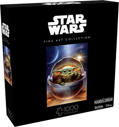 Buffalo Games - Star Wars - Galactic Child - 1000 Piece Jigsaw Puzzle for Adults Challenging Puzzle Perfect for Game Nights in Saudi Arabia