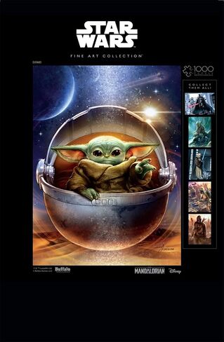 Buffalo Games - Star Wars - Galactic Child - 1000 Piece Jigsaw Puzzle for Adults Challenging Puzzle Perfect for Game Nights in Saudi Arabia