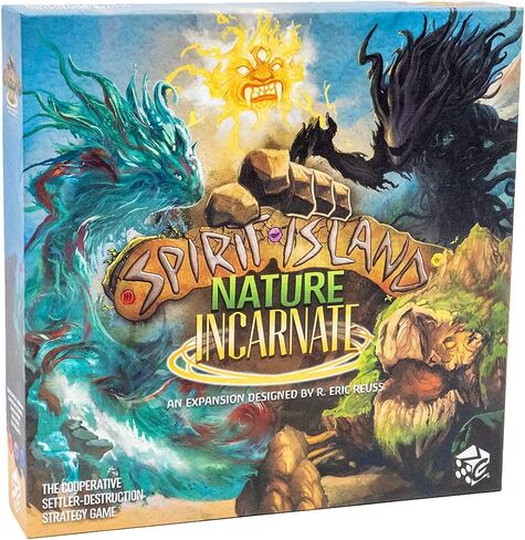 Greater Than Games | Spirit Island: Nature Incarnate | Cooperative Strategy Board Game Expansion | 1 to 6 Players | 90+ Minutes | Ages 14+ in Saudi Arabia