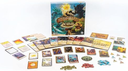 Greater Than Games | Spirit Island: Nature Incarnate | Cooperative Strategy Board Game Expansion | 1 to 6 Players | 90+ Minutes | Ages 14+ in Saudi Arabia