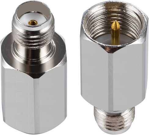2PCS 4G Antenna Adapter SMA Female to FME Male Adapter for 2G 3G 4G LTE Antennas Routers UMTS Mobile Broadband Hsdpa WLAN Wireless in Saudi Arabia